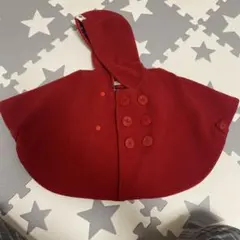 ミキハウス　ポンチョ　ほぼ未使用