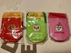 【新品未使用】アンパンマン ペットボトルホルダー 3個セット