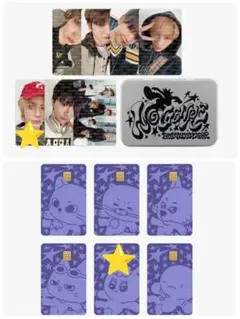 プネクド　ボネクド　POPUP　イハンセット　カードステッカー