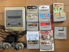 スーパーファミコン本体とゲーム9本セット