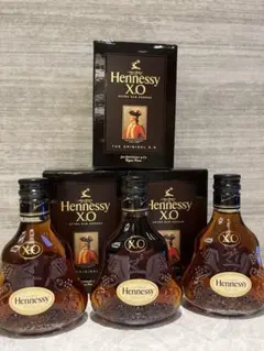 Hennessy XO Cognac ミニボトル 3本セット - メルカリ