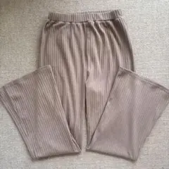 Alma Design【M】レディースイージーパンツ　ブーツカット パンツ