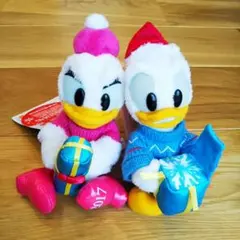 【最終値下げ】ディズニーランド クリスマス 2017 ドナルド＆デイジーバッジ