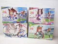 ウマ娘 プリティーダービー プラモデル ４個セット TOKAI TEIO