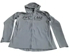 svolme グレー フルジップ パーカーLサイズ