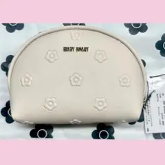 MARY QUANT ポーチ　デイジー ベージュ　新品未使用✳︎タグ付き✳︎のサムネイル