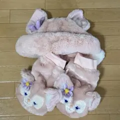 リーナベルファーキャップと手袋セット