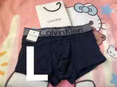 男性用　紺　Lサイズ　Calvin Klein ボクサーパンツ　ボクサーブリーフ