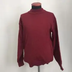 ボルドー ニット