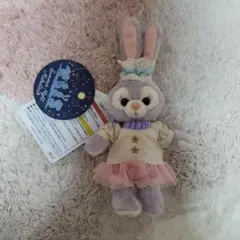 ディズニー　ステラルー　ぬいぐるみバッジ　ぬいバ　サマーナイトメロディー　タグ付
