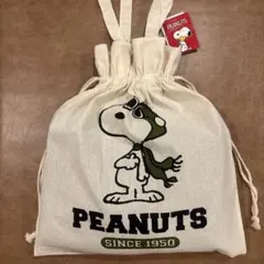 早い者勝ち~最終お値下げPEANUTSスヌーピー 大容量 2WAYトートバッグ