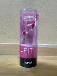 【新品・未使用】Maxell +FIT イヤホン MXH-C110 ピンクのサムネイル