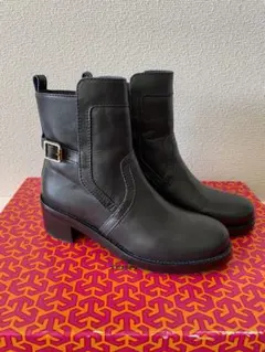 Tory Burch トリー バーチ アンクルベルトショートブーツ　23㎝