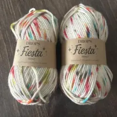 Drops Fiesta ドロップスフィエスタ　並太　 ソックヤーン　27 2個