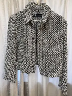 ZARA ツイードジャケット