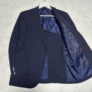 極美品 CAFE SOHO HEATBLOCK ネイビージャケット チェックA9 - メルカリ