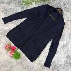 ✨la.f...✨メンズ3(L) 長袖カーディガン ネイビーのサムネイル
