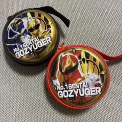 No.1 SENTAI GOZYUGER 2個セット　缶　ポーチ