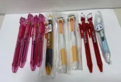 キャラクター付きボールペン10本　未使用(ノベルティ)