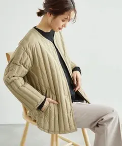 キルティングブルゾン キルティングジャケット