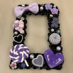 ポイップデコ トレカケース　B8サイズ 硬質ケース　パープル