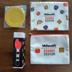 マクドナルド 福袋 ハンドキャッチャー ポーチ　ミニプレート 2024 2025