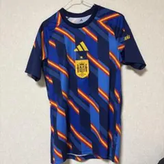 ワールドカップ スペイン代表 プレマッチシャツ