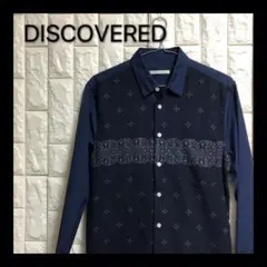 DISCOVERED FRONT Tencel SHIRT 切り替え長袖シャツのサムネイル