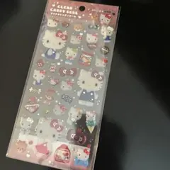 ハローキティ　クリアキャンディシール