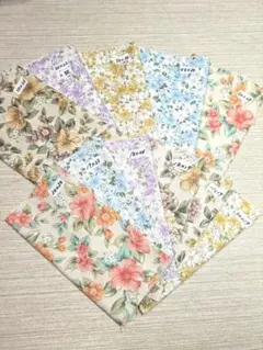 花柄生地 コットン100% 11枚セット