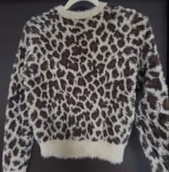ZARA ヒョウ柄 ニット