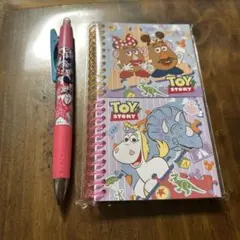 トイ・ストーリー & 東京ディズニーリゾート メモ帳とシャーペン