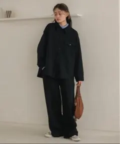 ISOOK ワイドカーブスウェットパンツ black Mサイズ