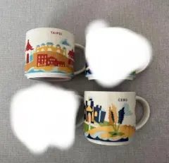【海外限定】STARBUCKS YOU ARE HERE マグカップ 2個セット