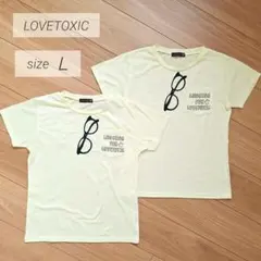 LOVETOXIC ラブトキシック L 160 半袖Tシャツ2点セット イエローのサムネイル