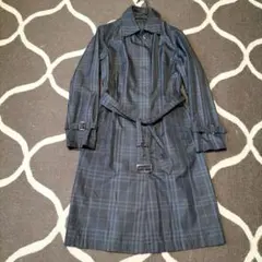 バーバリー チェック柄 シングルトレンチコート