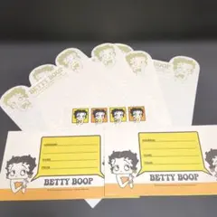 旭*子様 平成レトロ★ベティちゃん❤レターセット★bettyboop
