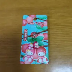 ご当地キティ　ハローキティ　山形限定　さくらんぼ　ファスナーマスコット