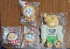 ちいかわ ジンジャーマンマスコット クリスマスプレゼント 4点セット　うさぎ