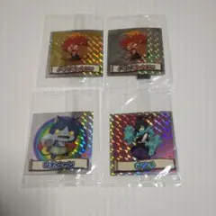 妖怪ウォッチ　シール　日清キラシール4枚セット