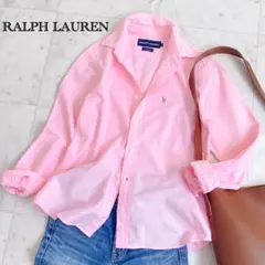 ラルフローレン　オックスフォードボタンダウンコットン長袖シャツ　ポニー刺繍　9