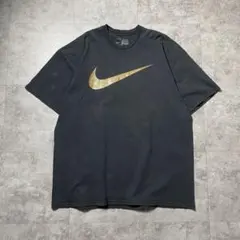 【XL】00's NIKE ナイキ　ビックスウォッシュ　プリント　Tシャツ
