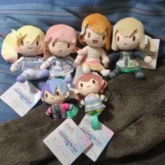 プロジェクトセカイ　ふわぷち　ぬいぐるみ　マスコット　セット