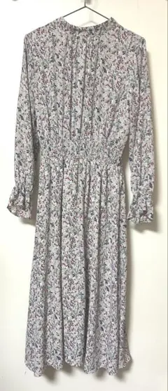 レイカズン マルチカラー　ロングワンピース