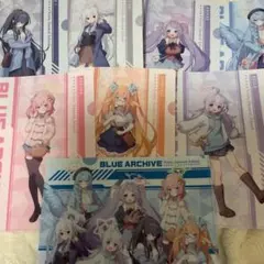 ブルーアーカイブ クリアファイル8種フルコンプリートセット