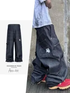 特別価格　リジット　ダブルニー　ワイドペインター　デニム