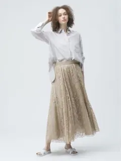 ebure エブール リーフリバーレーススカート ベージュ 36 4/23(土）までebure(エブール）POP UP FAIR開催中!! – apt magazine