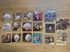 ワンピース　大海賊シールウエハース 17種20枚セットまとめ売りレア含