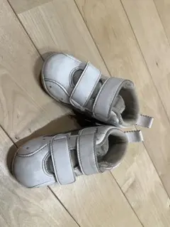 アシックス　ホワイト マジックテープ