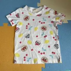 【しまむら】アンパンマン 半袖Tシャツ フルーツ柄 90サイズ⭐︎のサムネイル